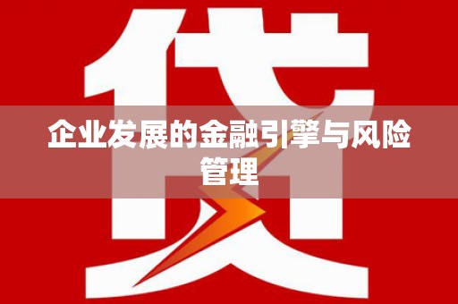 永修企业发展的金融引擎与风险管理
