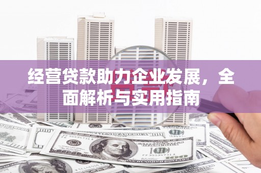 永修经营贷款助力企业发展，全面解析与实用指南
