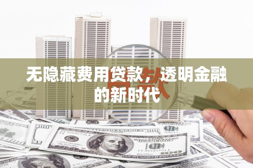 永修无隐藏费用贷款，透明金融的新时代