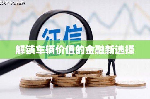 永修解锁车辆价值的金融新选择