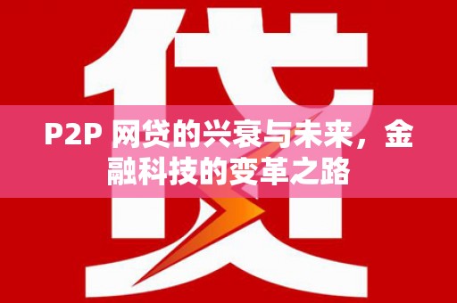 永修P2P 网贷的兴衰与未来，金融科技的变革之路