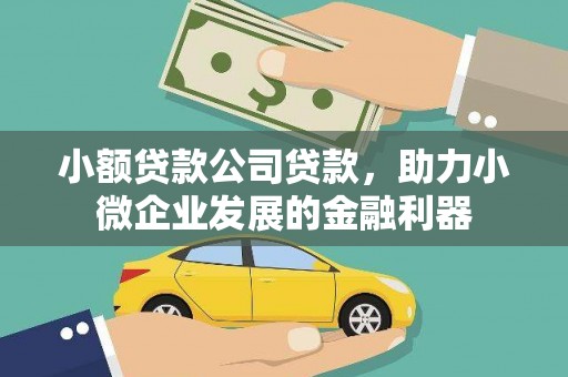永修小额贷款公司贷款，助力小微企业发展的金融利器