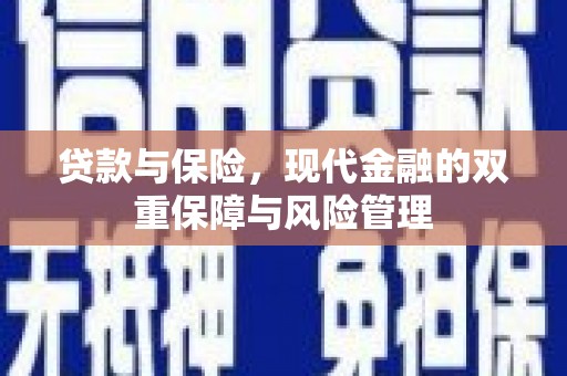 永修贷款与保险，现代金融的双重保障与风险管理