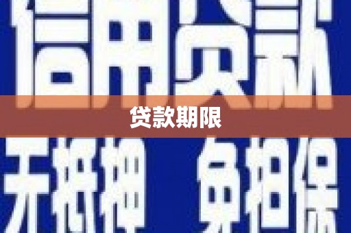 永修贷款期限