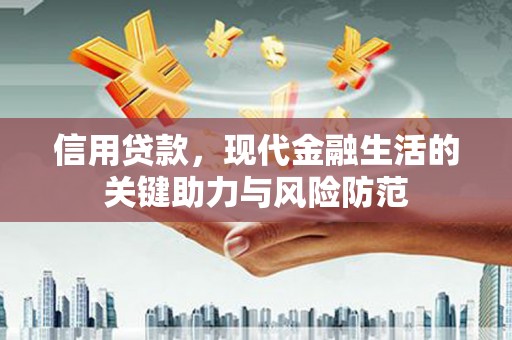 永修信用贷款，现代金融生活的关键助力与风险防范