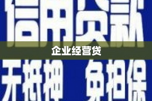 永修企业经营贷