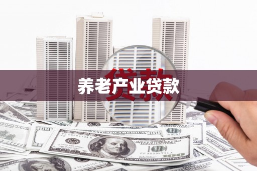 永修养老产业贷款