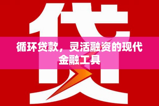 永修循环贷款，灵活融资的现代金融工具