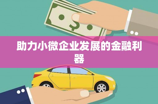 永修助力小微企业发展的金融利器