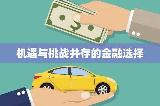 永修机遇与挑战并存的金融选择